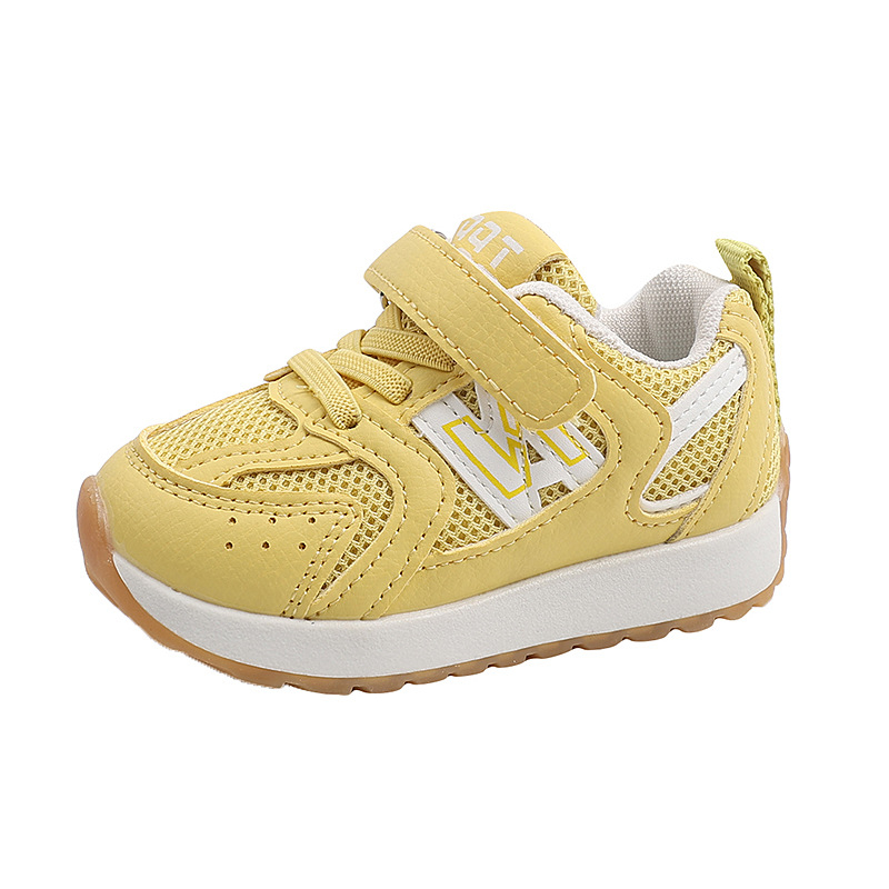 Dječje tenisice za trčanje s prozračnom mrežom, mekani potplat, Velcro zatvarač, unisex, proljeće-jesen