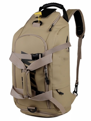 Utazó hátizsák, Oxford anyag, városi minimalistus stílus, lélegző, ívelt vállpánt, poliészter bélés