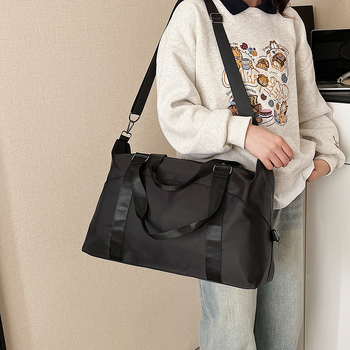 Чанта за пътуване, капацитет 36–55 л, унисекс, полиестер, водоустойчива, стил за пътуване