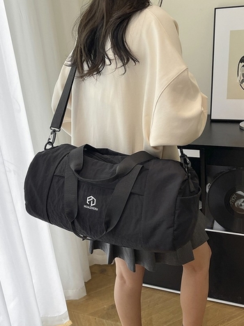 Torba za putovanje preko ramena (crossbody), velika kapaciteta 20–35 L, najlon, ultra lagana, sklopiva, podstava od poliester materijala, casual stil putovanja