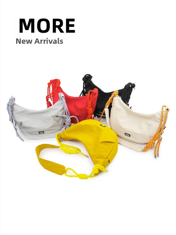 Sportska crossbody torba velikog kapaciteta, nylon, unisex, proljeće 2026