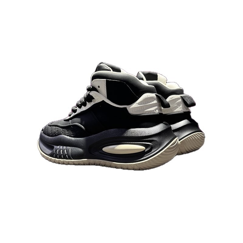 Мъжки обувки Dad Shoes: кожена горна част, гумена подметка, 6–8 см височина на тока, връзки, зима 2025