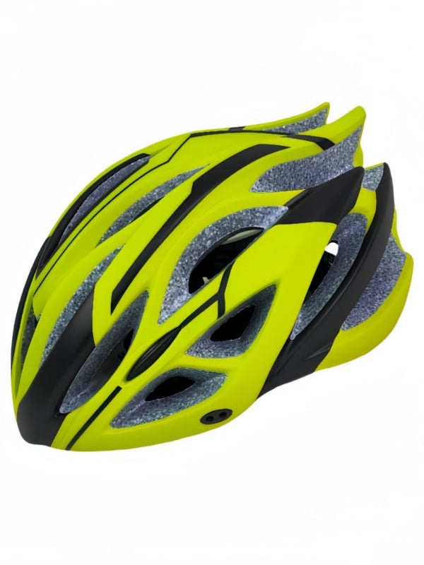 Каска за велосипед, полусферичен стил, PC+EPS, със свалящ се вътрешен подложник, унисекс за възрастни