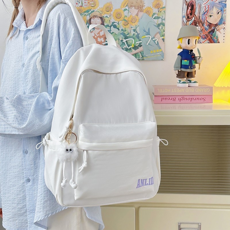 Ženski ruksak Urban Minimalist stil, zatvaranje klapom, velika veličina, podstava od poliestera, materijal: Drugi