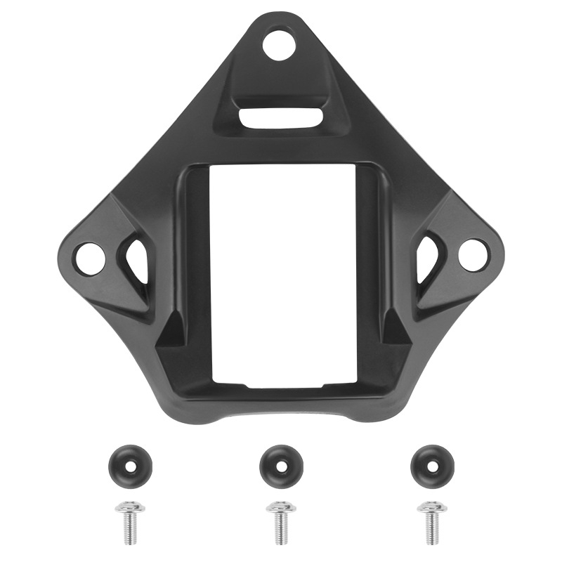 Монтажна основа за каска за велосипед MH/PJ — алуминиева сплав, отпечатано лого, персонализирана обработка, възможност за частно етикетиране, марка Qiao Meng