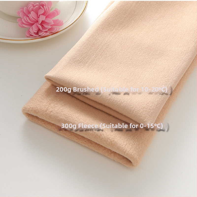 Ženské flísové legíny z Nylon-Spandex, stredná hrúbka, vysoká elasticita, jednobarevné, dĺžka 9/10, jeden kus, udržujú teplo, zima 2025