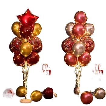 Papírból készült ballon farok alakú születésnapra