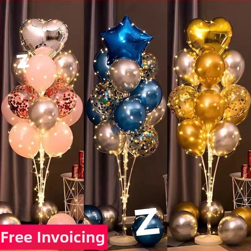 Papírból készült ballon farok alakú születésnapra