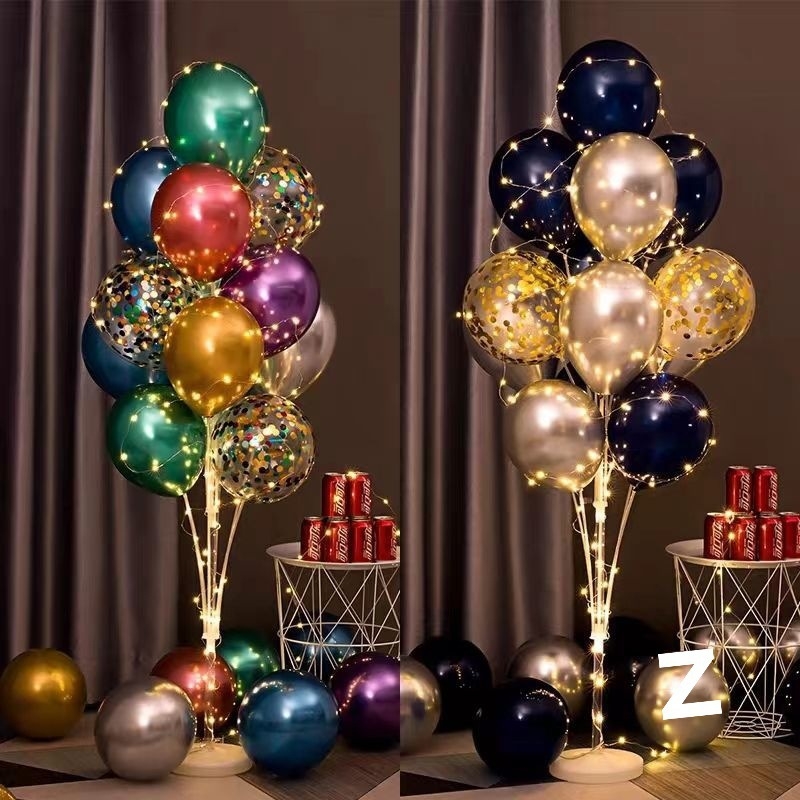 Papírból készült ballon farok alakú születésnapra