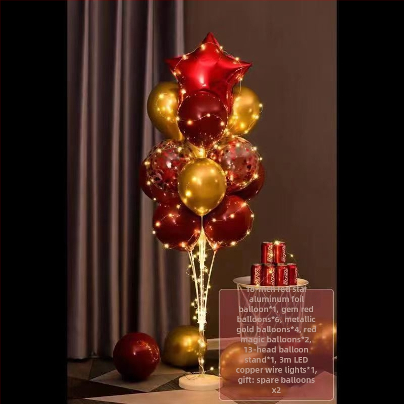 Papírból készült ballon farok alakú születésnapra