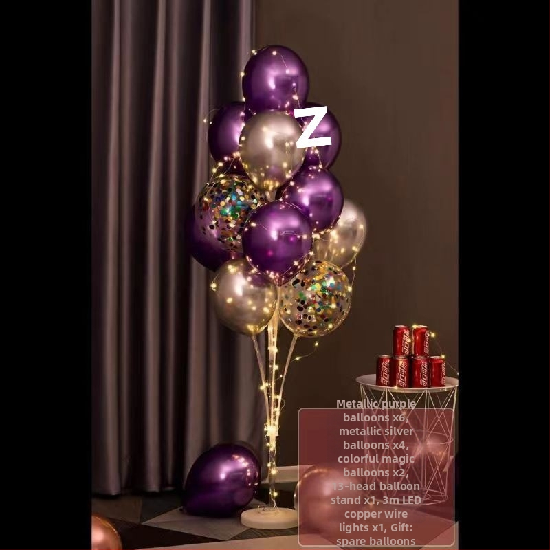 Papírból készült ballon farok alakú születésnapra