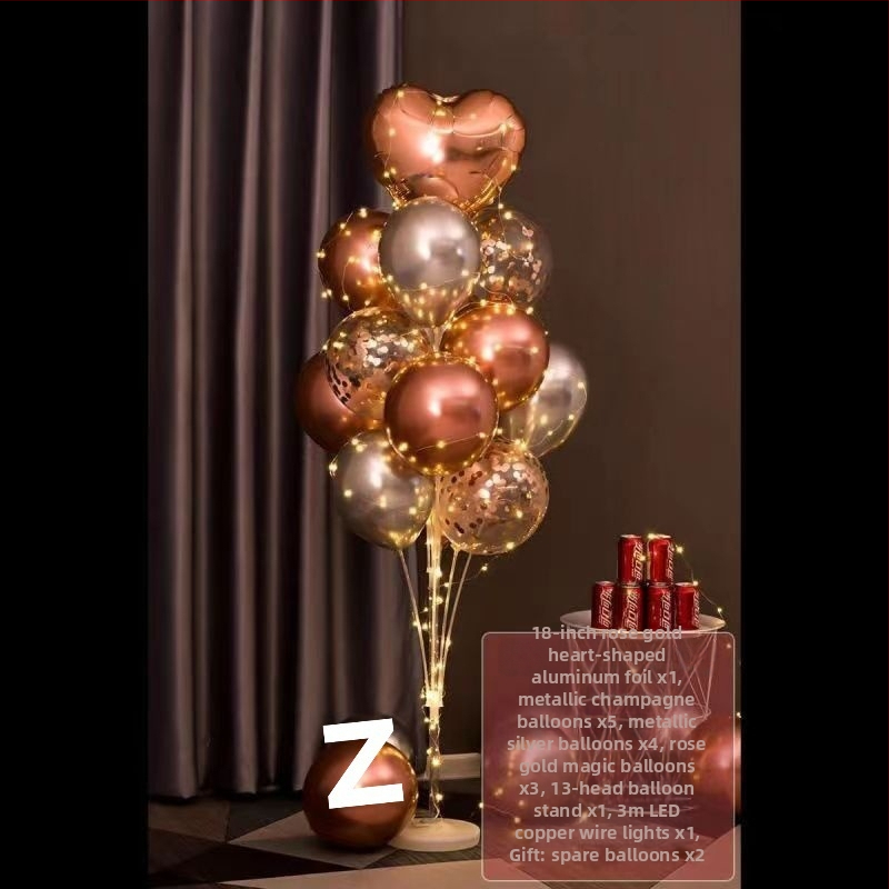 Papírból készült ballon farok alakú születésnapra