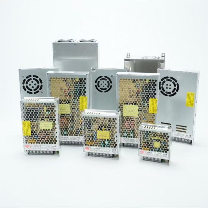 24V DC prepínaný napájací zdroj, 60-500W, IP21, pevná montáž, 90% účinnosť