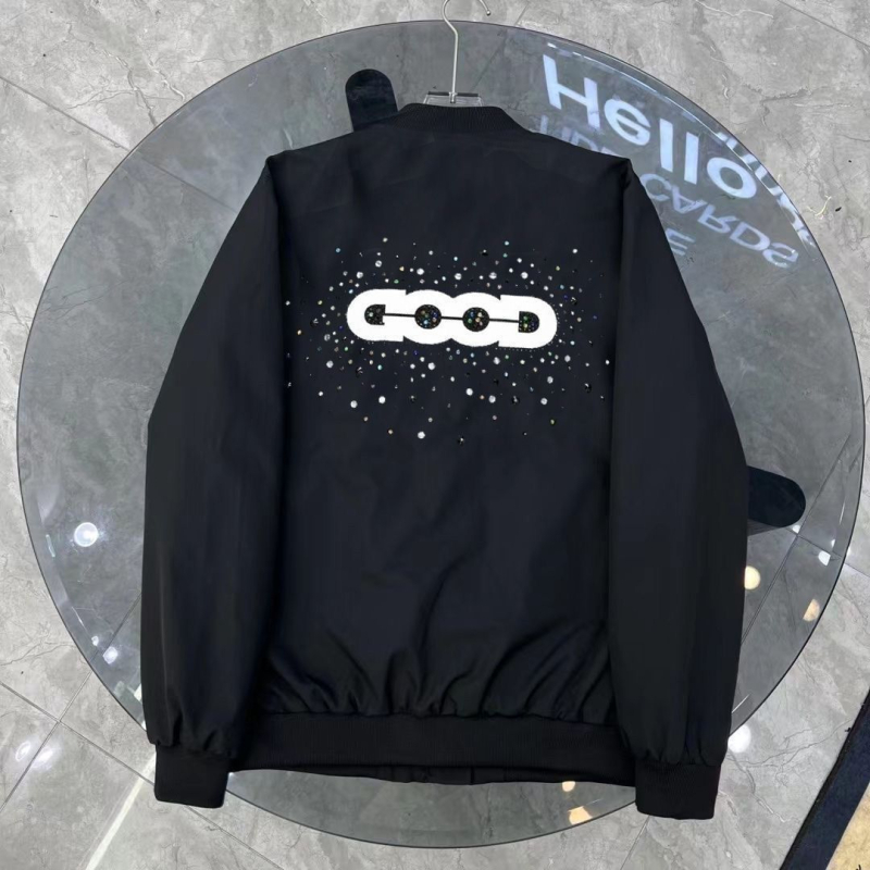 GOD jakna za proleće i jesen, boje bomboni, casual luksuz, zvjezdano nebo, šareni streetwear u baseball stilu