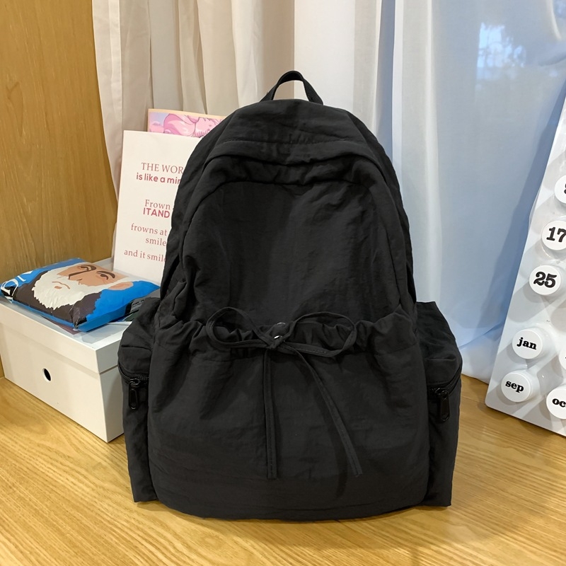 Ženski nylon ruksak s džepom za laptop, zatvarač, prozračan i vodootporan, školska i putna torba, Calog serija