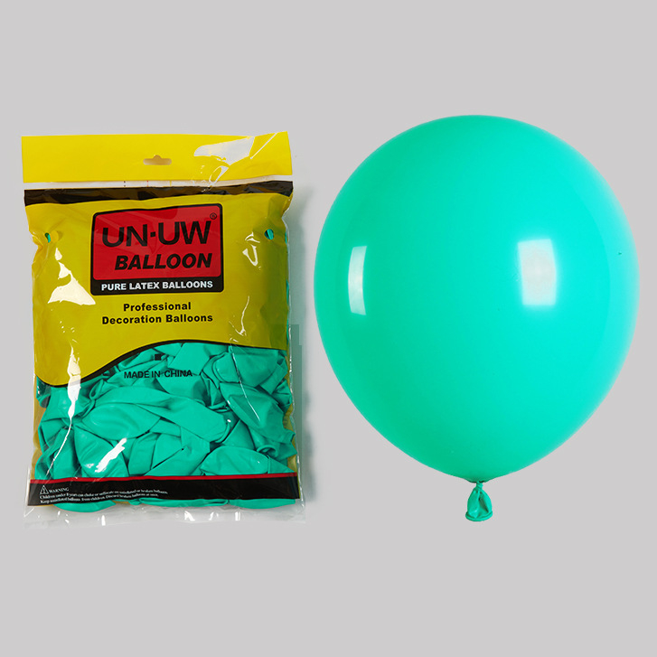 Latex lufi - kerek forma, nyomtatott logó, rajzfilm mintázat