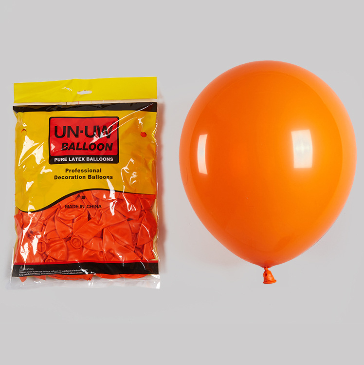 Latex lufi - kerek forma, nyomtatott logó, rajzfilm mintázat