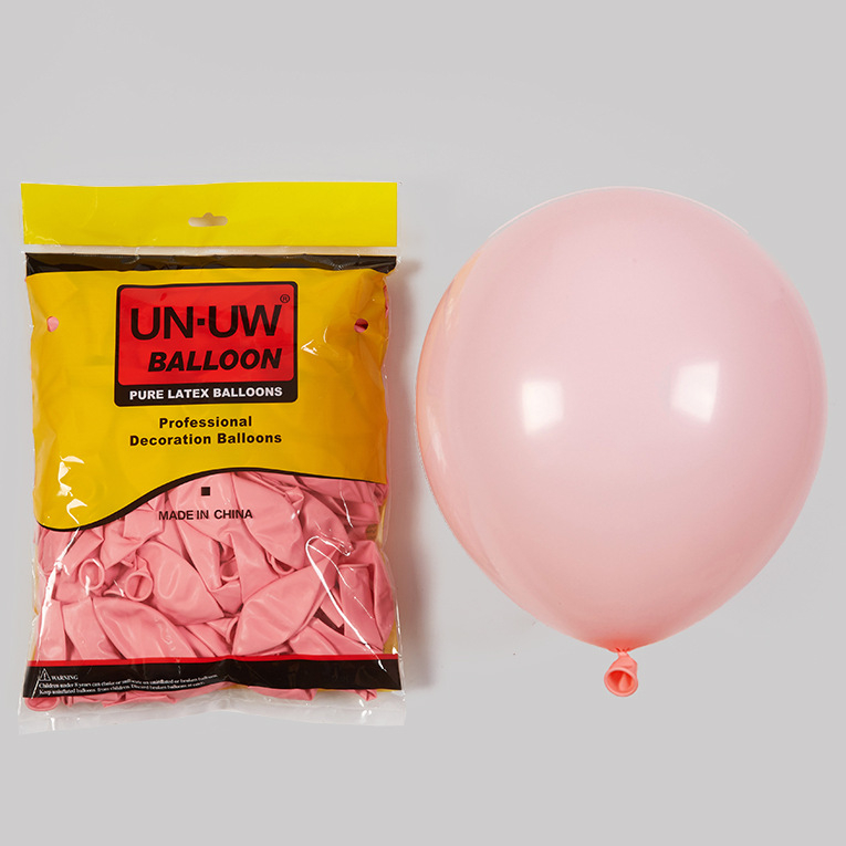 Latex lufi - kerek forma, nyomtatott logó, rajzfilm mintázat