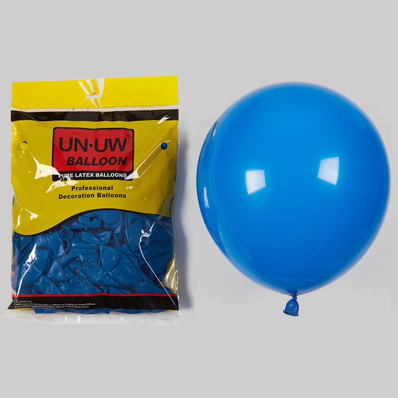 Latex lufi - kerek forma, nyomtatott logó, rajzfilm mintázat