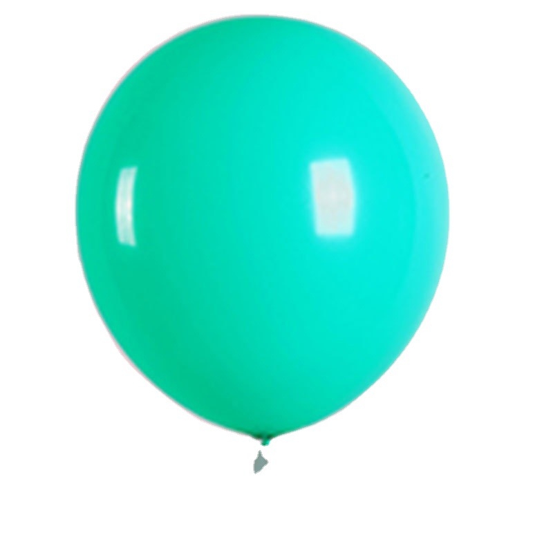 Latex lufi - kerek forma, nyomtatott logó, rajzfilm mintázat