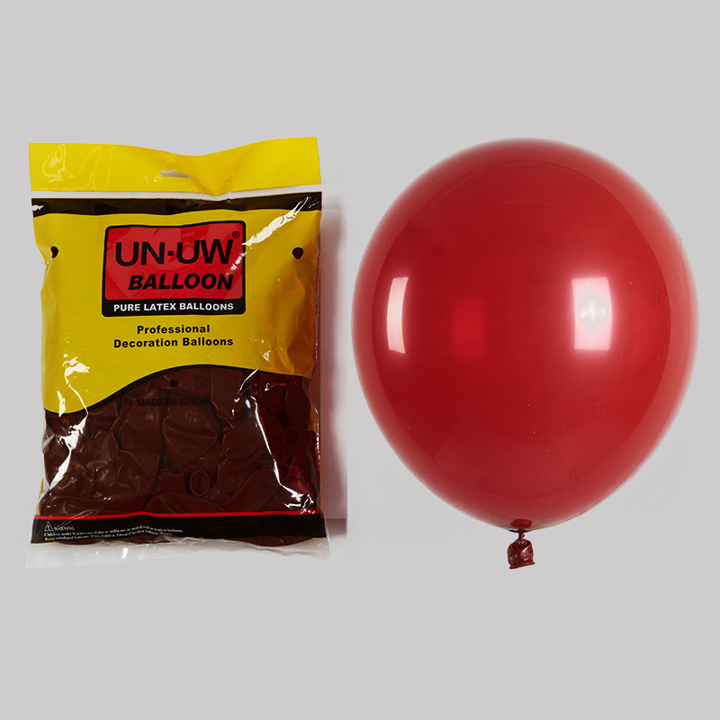 Latex lufi - kerek forma, nyomtatott logó, rajzfilm mintázat