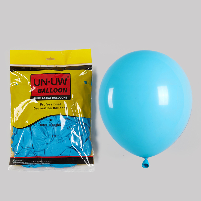 Latex lufi - kerek forma, nyomtatott logó, rajzfilm mintázat