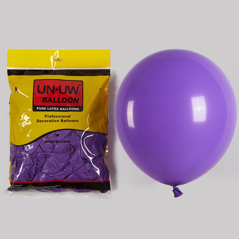 Latex lufi - kerek forma, nyomtatott logó, rajzfilm mintázat