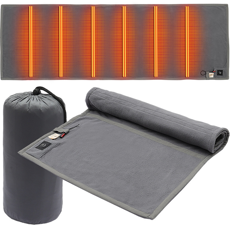 Εξωτερικό ηλεκτρικό θερμαντικό μαξιλάρι για κάμπινγκ, αντιολισθητικό και ανθεκτικό σε υγρασία στρώμα ύπνου για 1–2 άτομα, μοντέλο 89011, πολυεστερικό ύφασμα, 700 g