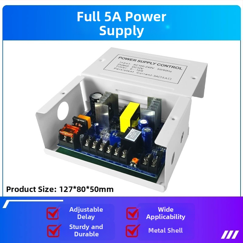 Napajanje za sustav kontrole pristupa, AC/DC modul 12V, modeli P04/05/06, identifikacija prox kartice 0.03, radna temperatura 20°C