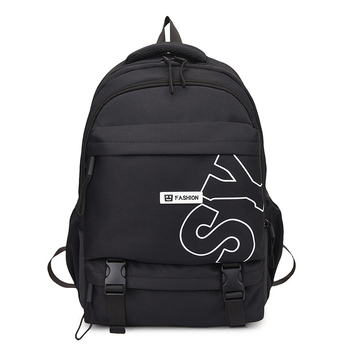 Školski ruksak za srednju školu, unisex, Oxford materijal, otporan na habanje, ulični stil, zakrivljene naramenice