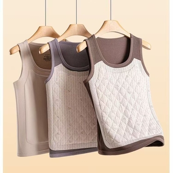 Termalna vest s grafenskom vunom, dvostruka fleece podstava, okrugli vrat, poliester 90–95%, debljina 251–300 g/m²