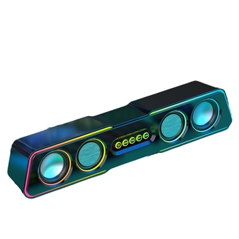 Számítógép hangszórók Q3, 2.1 csatornás, 5W, USB/3,5 mm/Bluetooth 4.0, 40 Hz–20 kHz, SNR ≥75 dB