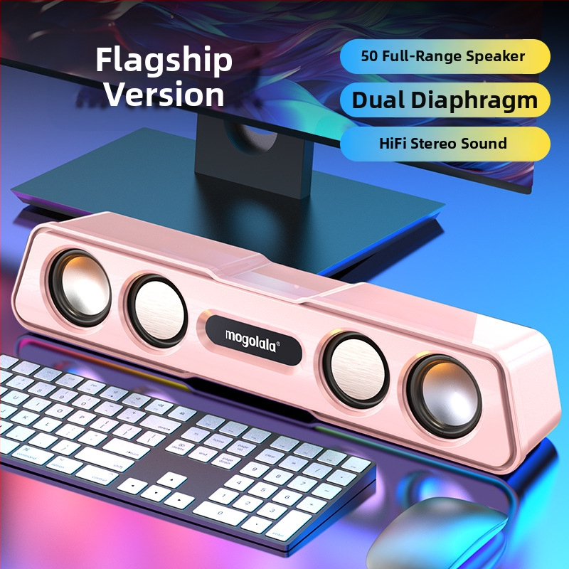 Számítógép hangszórók Q3, 2.1 csatornás, 5W, USB/3,5 mm/Bluetooth 4.0, 40 Hz–20 kHz, SNR ≥75 dB