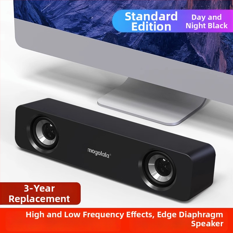 Számítógép hangszórók Q3, 2.1 csatornás, 5W, USB/3,5 mm/Bluetooth 4.0, 40 Hz–20 kHz, SNR ≥75 dB