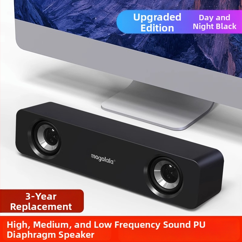 Számítógép hangszórók Q3, 2.1 csatornás, 5W, USB/3,5 mm/Bluetooth 4.0, 40 Hz–20 kHz, SNR ≥75 dB