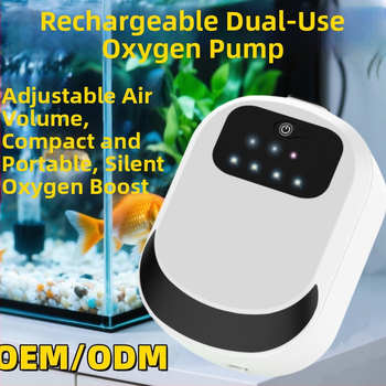 Φορτιζόμενη αντλία οξυγόνου και αεριστής για ψάρεμα και ενυδρείο – Τροφοδοσία USB, Διπλής χρήσης, βάρος 205 g, μοντέλα A-101/A-102/A-103