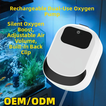 Φορτιζόμενη αντλία οξυγόνου και αεριστής για ψάρεμα και ενυδρείο – Τροφοδοσία USB, Διπλής χρήσης, βάρος 205 g, μοντέλα A-101/A-102/A-103