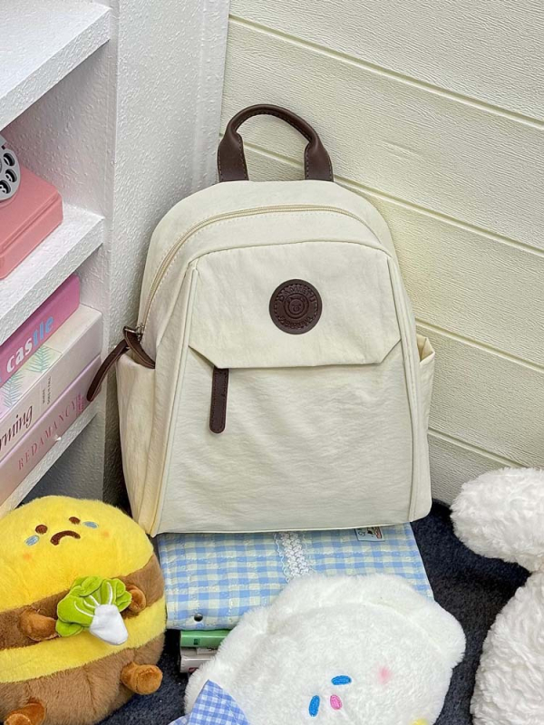 Djevojački ruksak u korejskom stilu, nylon, kapacitet ispod 20 L, kompatibilan s 10-inčnim prijenosnikom