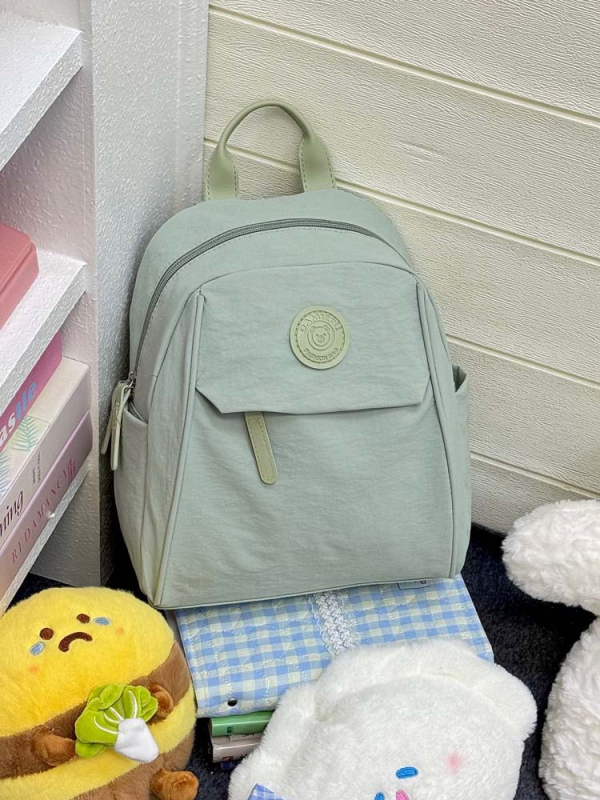 Djevojački ruksak u korejskom stilu, nylon, kapacitet ispod 20 L, kompatibilan s 10-inčnim prijenosnikom