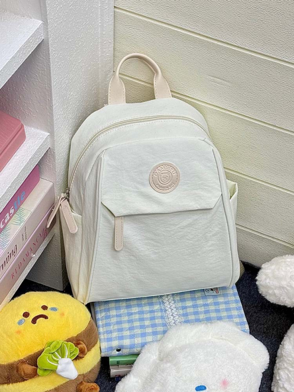 Djevojački ruksak u korejskom stilu, nylon, kapacitet ispod 20 L, kompatibilan s 10-inčnim prijenosnikom