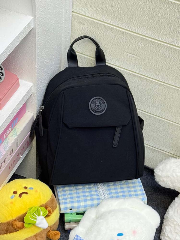 Djevojački ruksak u korejskom stilu, nylon, kapacitet ispod 20 L, kompatibilan s 10-inčnim prijenosnikom
