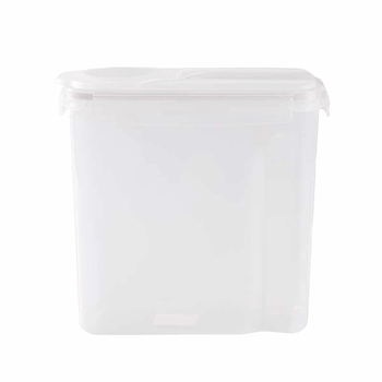 Ran Ye zárt műanyag élelmiszertároló edény, négyszögletes alakú, 3,1–4 L kapacitás, PP anyag, frissesség megőrző doboz