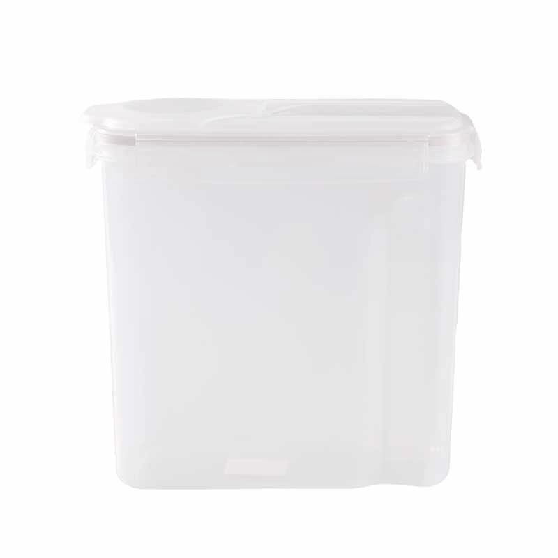 Ran Ye zárt műanyag élelmiszertároló edény, négyszögletes alakú, 3,1–4 L kapacitás, PP anyag, frissesség megőrző doboz