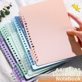 Бележник със сваляема спирала за ученици, модел xdl, вътрешни страници от хартия, съвместим с рефили