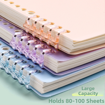 Бележник със сваляема спирала за ученици, модел xdl, вътрешни страници от хартия, съвместим с рефили