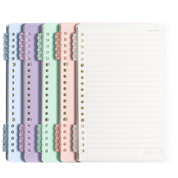 Бележник със сваляема спирала за ученици, модел xdl, вътрешни страници от хартия, съвместим с рефили