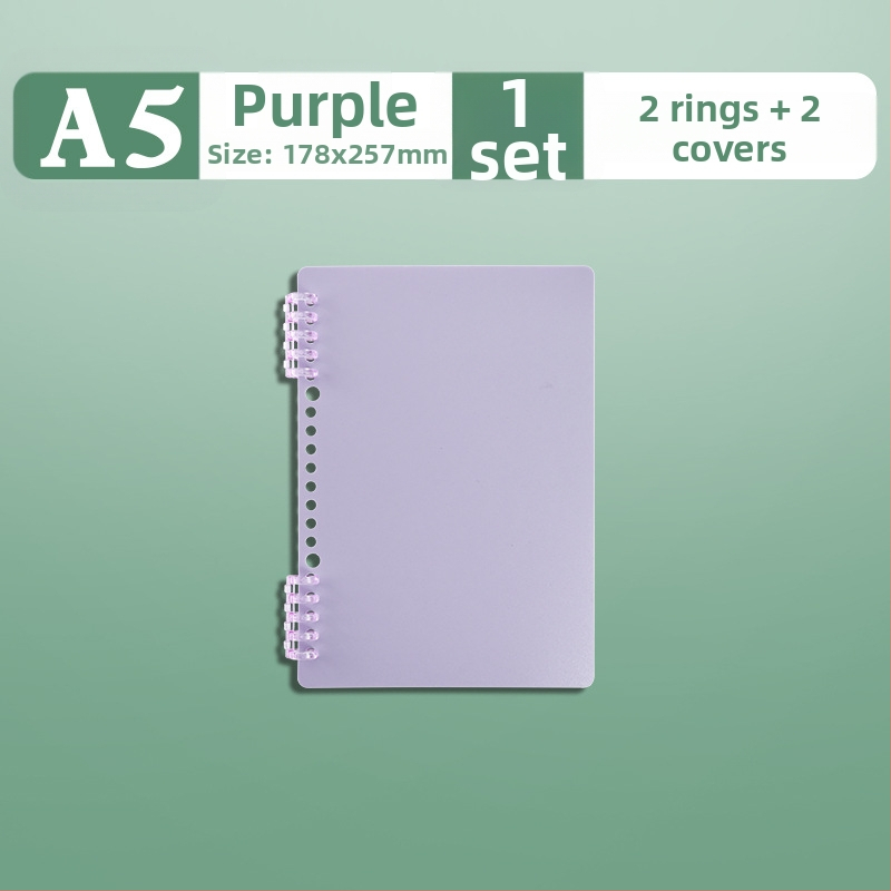 Бележник със сваляема спирала за ученици, модел xdl, вътрешни страници от хартия, съвместим с рефили