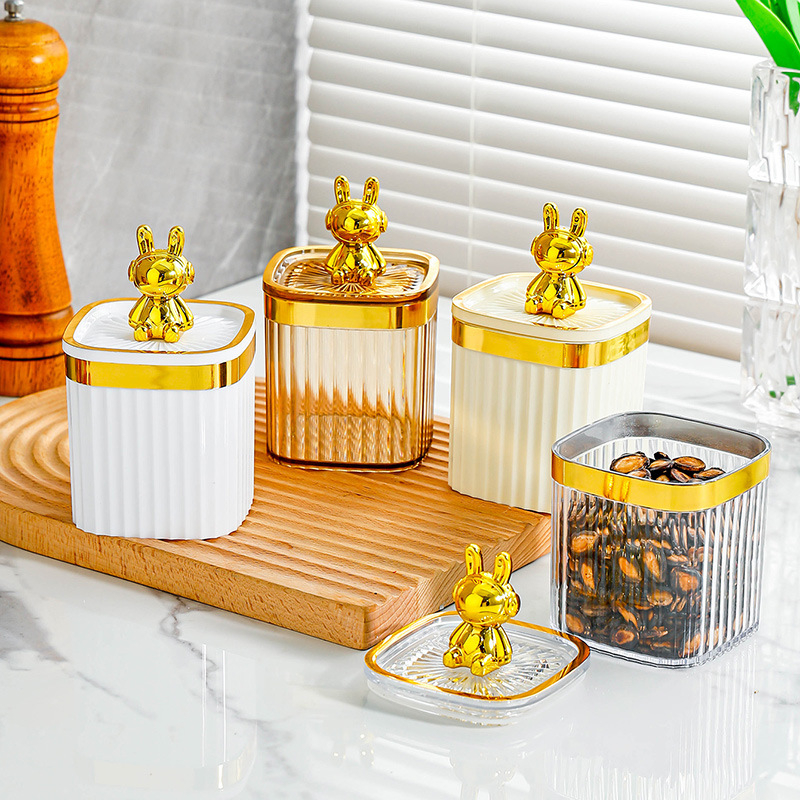 Élelmiszer-tároló doboz — kerek műanyag, könnyű luxus stílus, kapacitás 300 ml alatt, 3 rétegű kivitel, feldolgozás testreszabható.