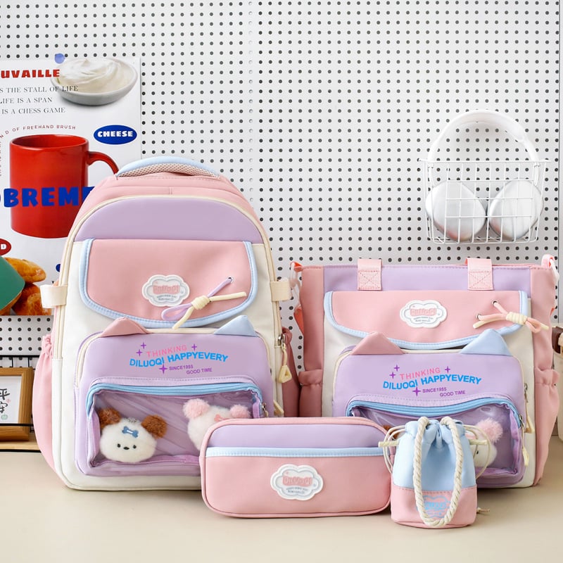 Studentski ruksak – Unisex, platnen materijal, gradski minimalistički stil, kapacitet 20–35 L, kompatibilan s 14-inčnim prijenosnikom