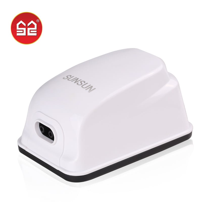 Αντλία Αερισμού Ενυδρείου, Διπλής Εξόδου, Αθόρυβη, ABS, Τροφοδοσία AC, Sunsun/Sensen